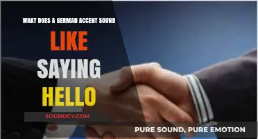Echoes of Germany: The Unique Melody of a German Accent Greeting