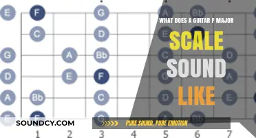 Exploring the Melodic Beauty of the F Major Scale on Guitar