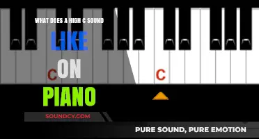 Exploring the Sonic Brilliance of a High C on Piano