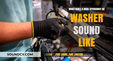 Decoding the Sounds of a High-Efficiency GE Washer
