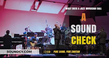 Prelude to Improvisation: A Jazz Musician's Sound Check Ritual