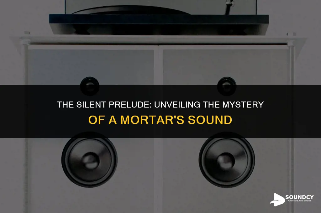 what does a mortar sound like before it happens