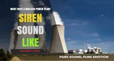 Decoding the Distinctive Sound of a Nuclear Power Plant Siren