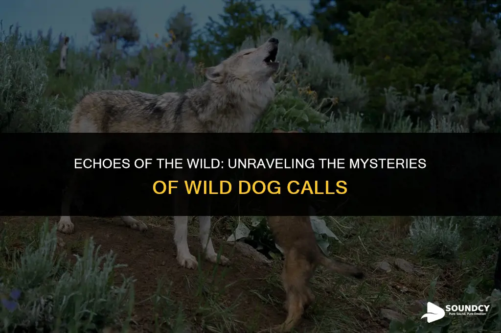 what does a pack of wild dogs sound like