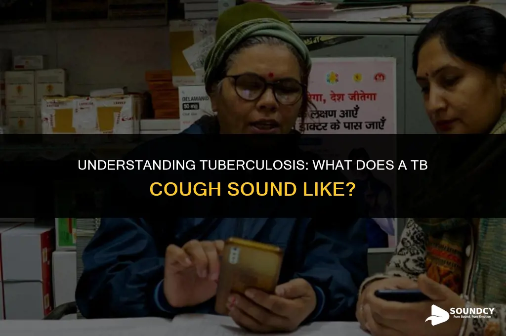 what does a person with tb cough sound like
