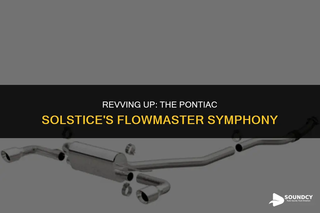 what does a pontiac solstice sound like with flowmaster