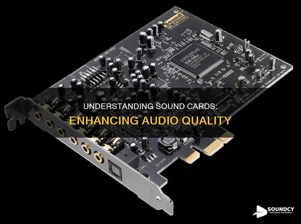 what does a sound card do