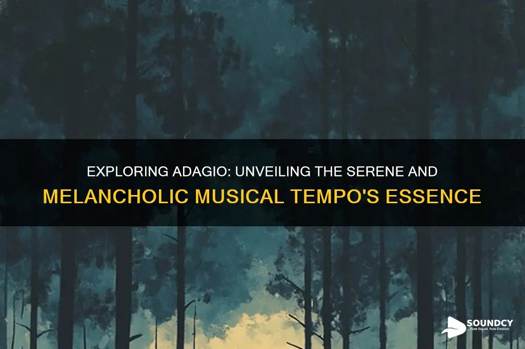 what does adagio sound like