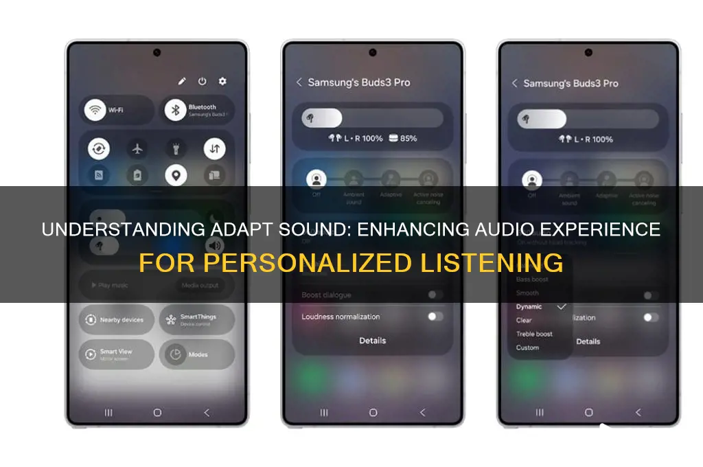 what does adapt sound do