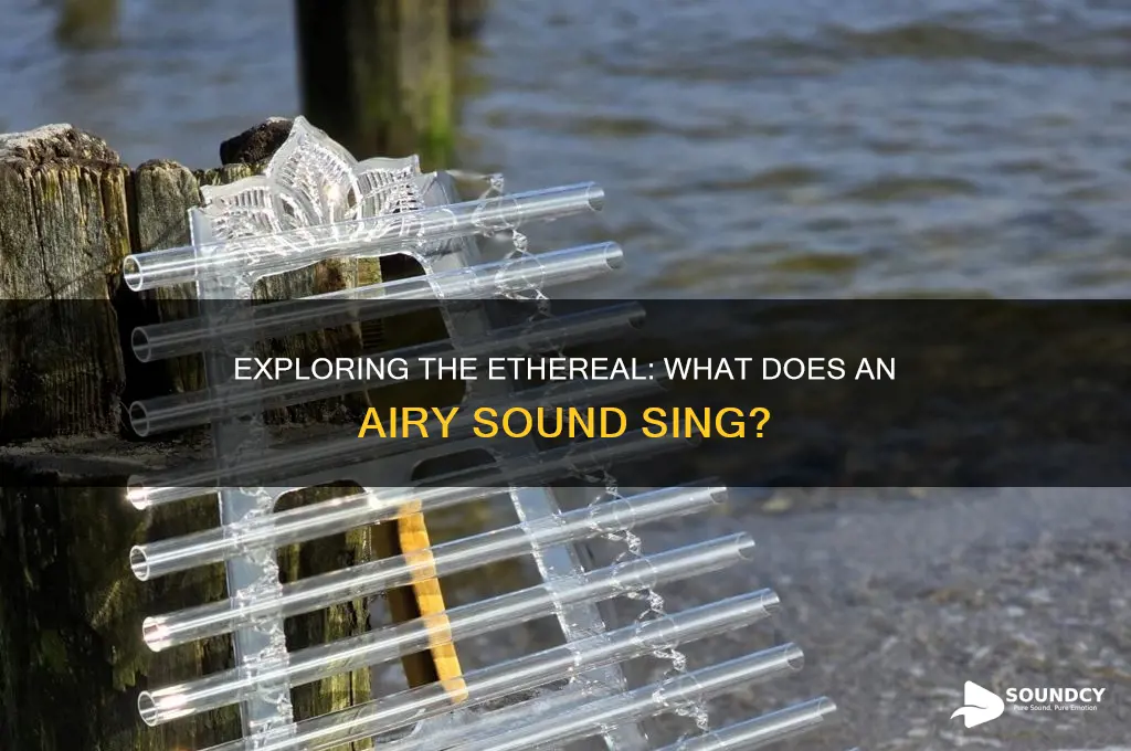 what does airy sound sing