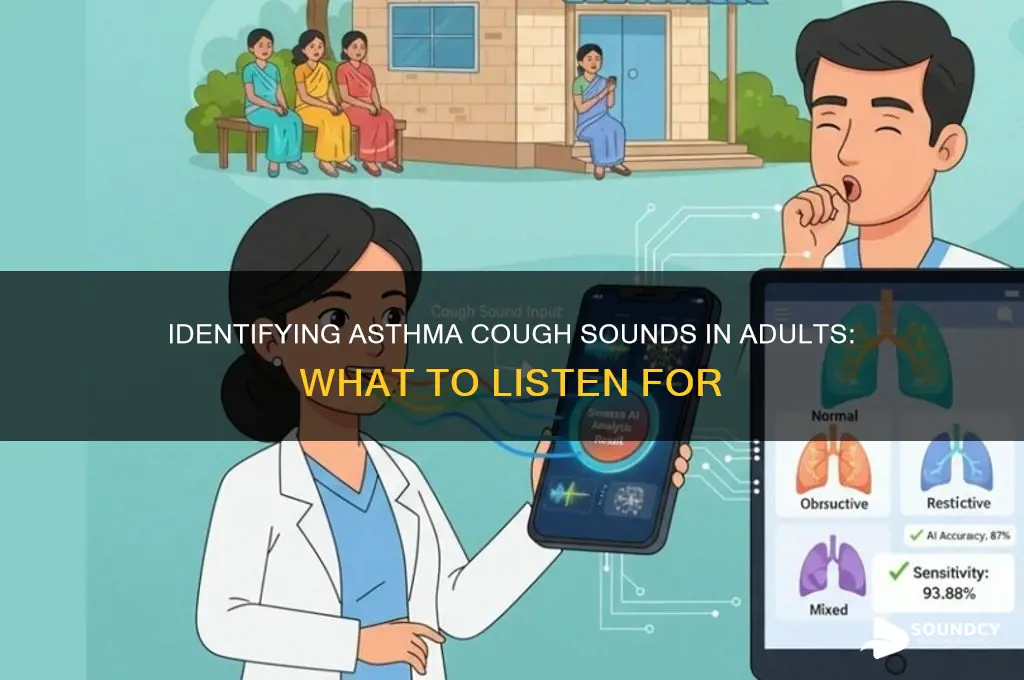 what does an asthma cough sound like in adults