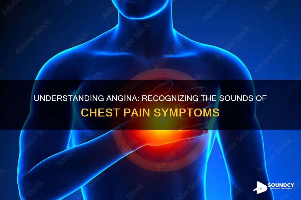 what does angina sound like