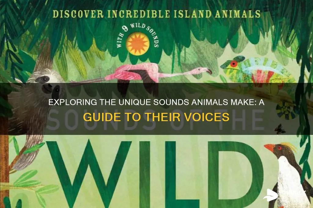 what does animal sound like