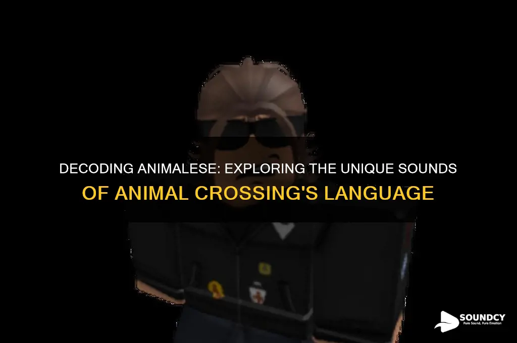 what does animalese sound like