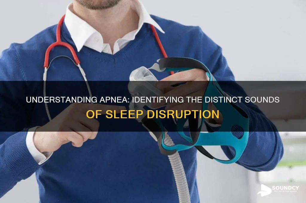 what does apnea sound like