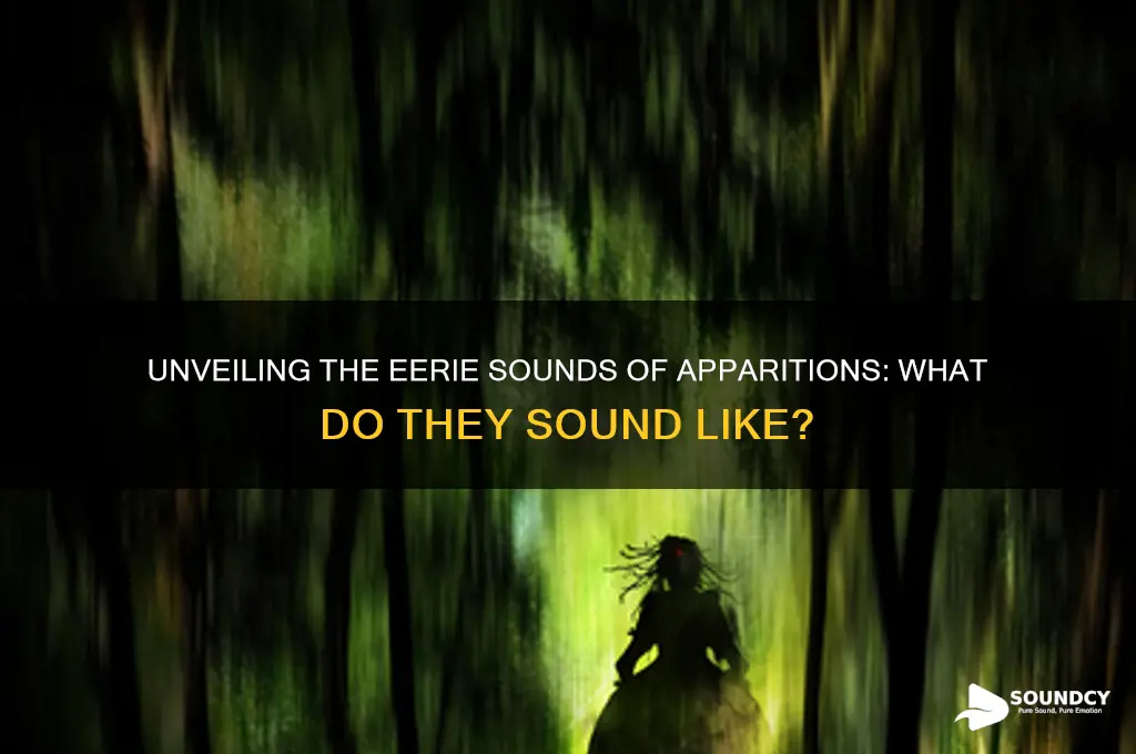 what does apparition sound like