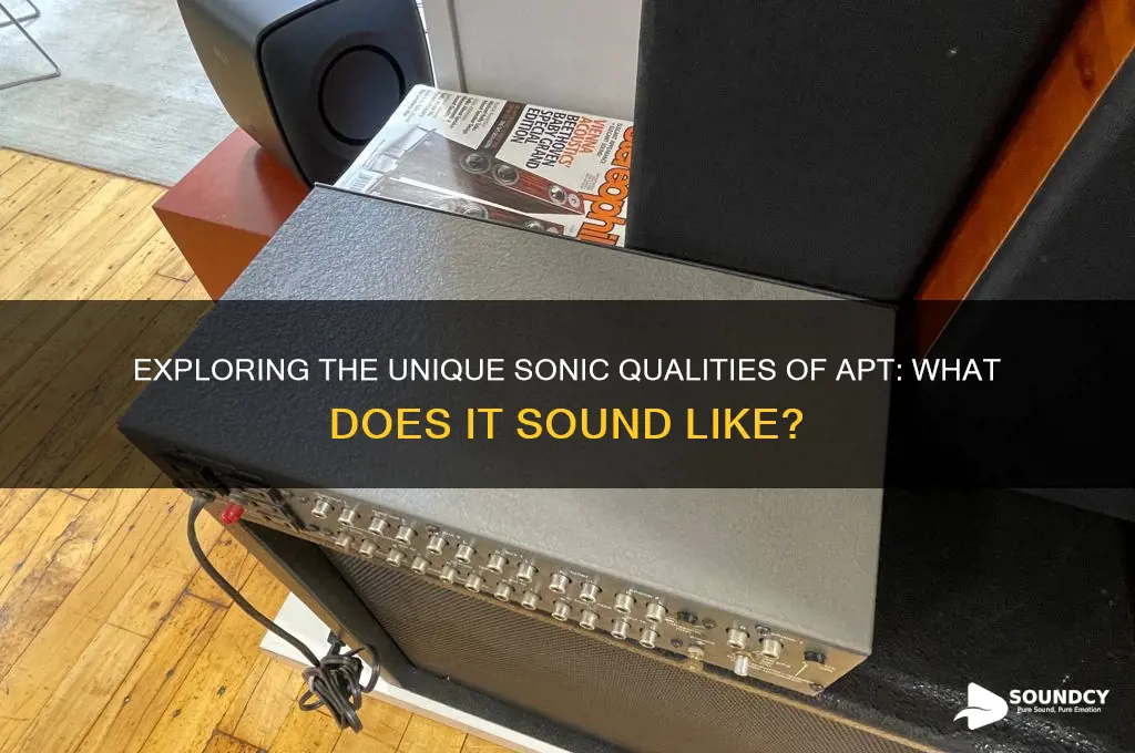 what does apt sound like
