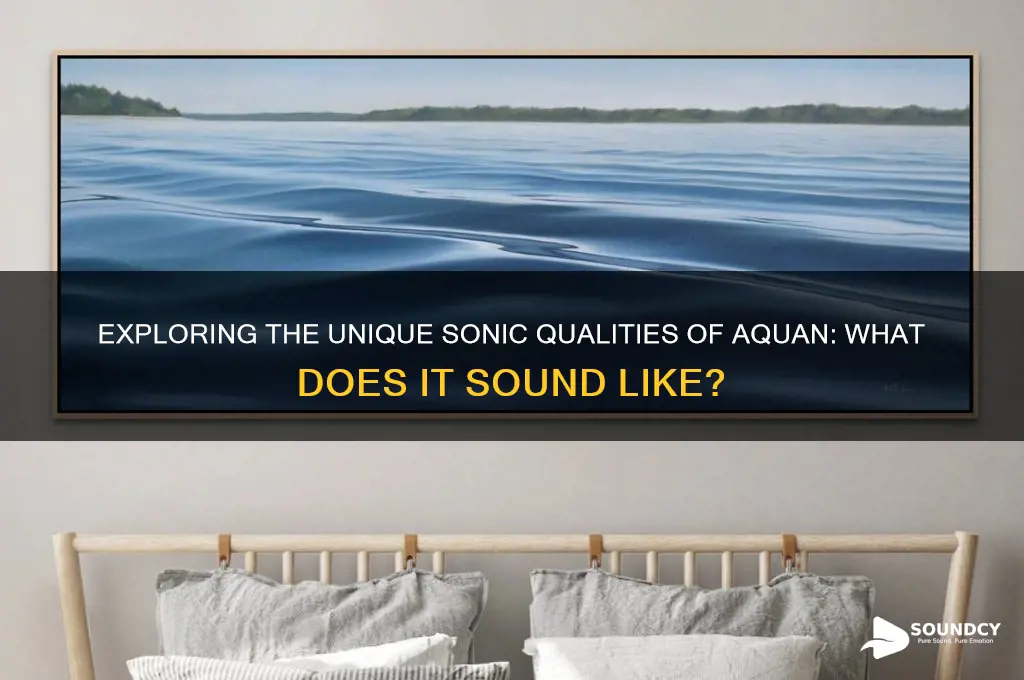 what does aquan sound like