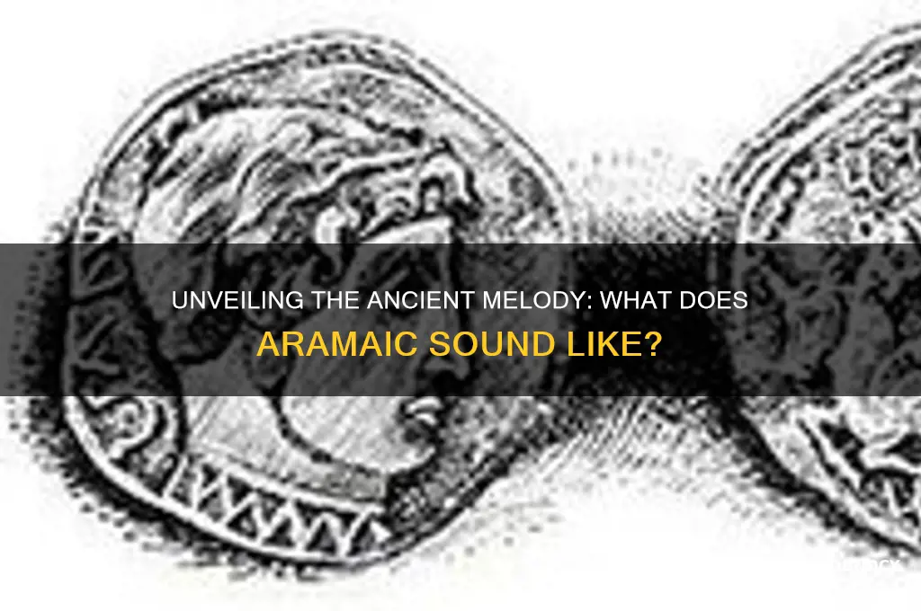 what does aramaic sound like