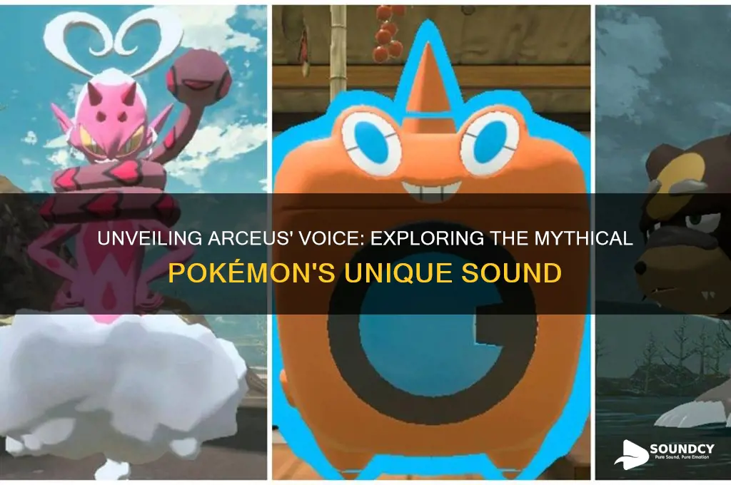 what does arceus sound like