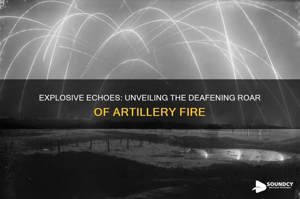 what does artillery sound like