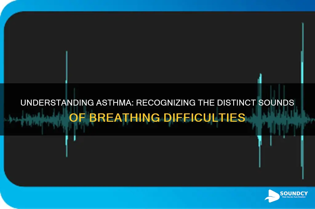 what does asthma sound like