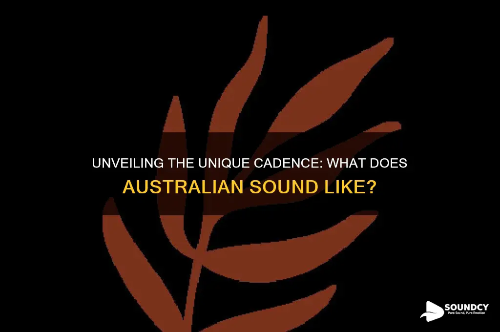 what does australian sound like
