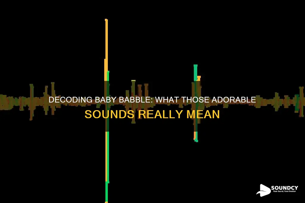 what does babbling sound like