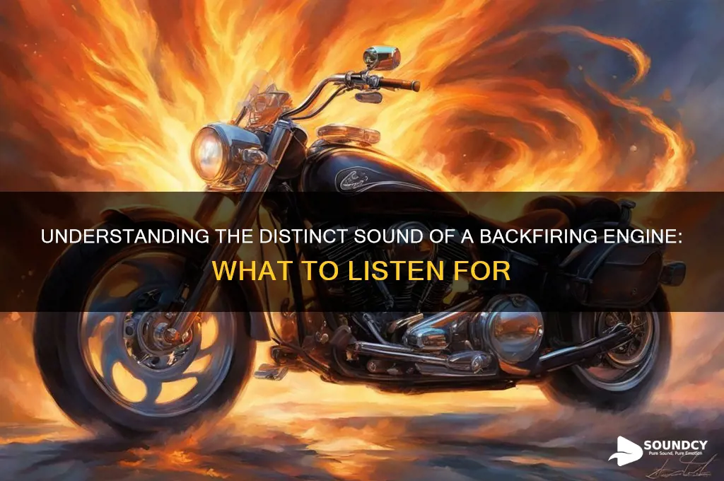 what does backfiring sound like