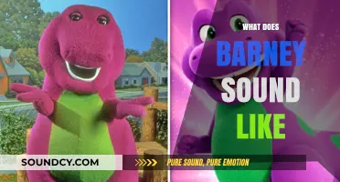 Unveiling Barney's Unique Voice: Exploring the Iconic Dinosaur's Signature Sound