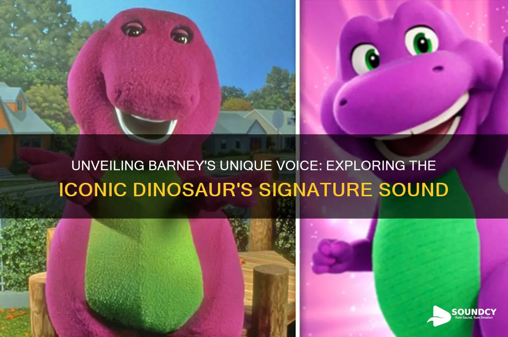 what does barney sound like