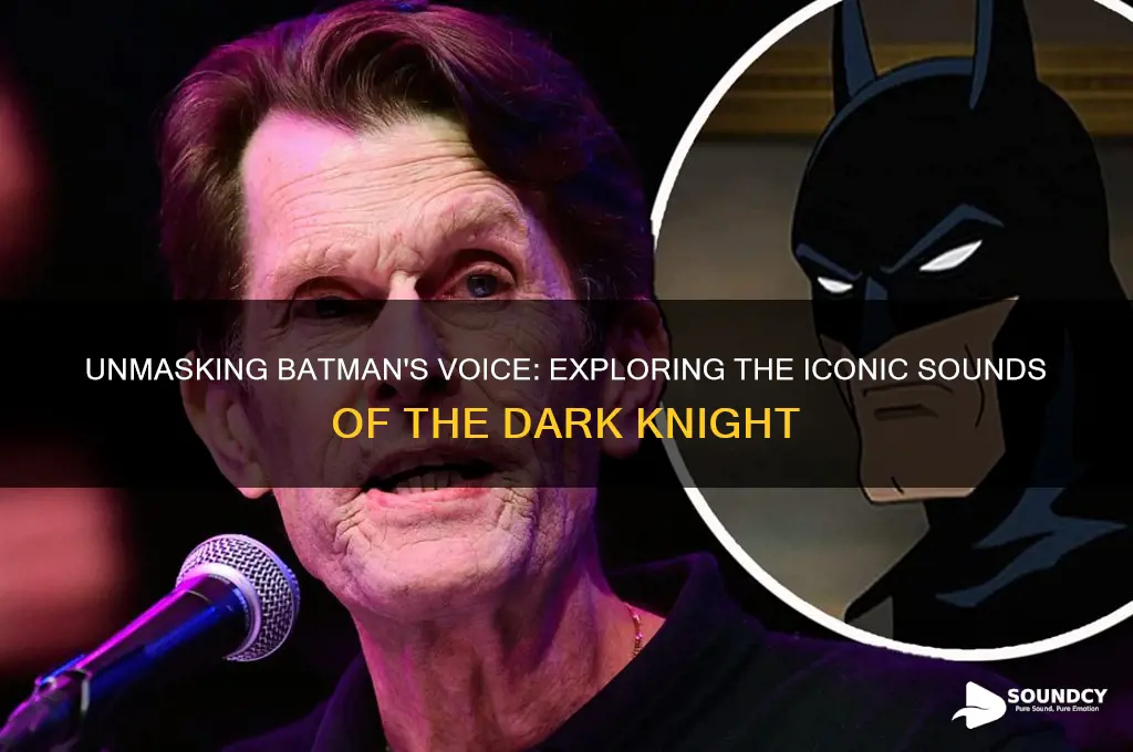what does batman sound like