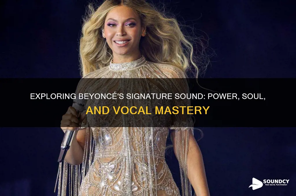 what does beyonce sound like