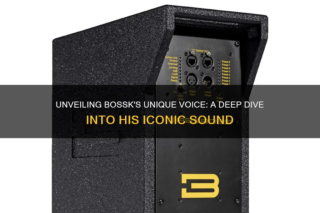 what does bossk sound like