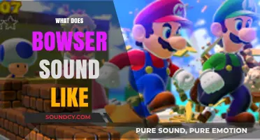 Unveiling Bowser's Iconic Voice: Exploring the Sounds of Mario's Arch-Nemesis