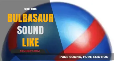 Unveiling Bulbasaur's Unique Vocalizations: What Does This Pokémon Sound Like?