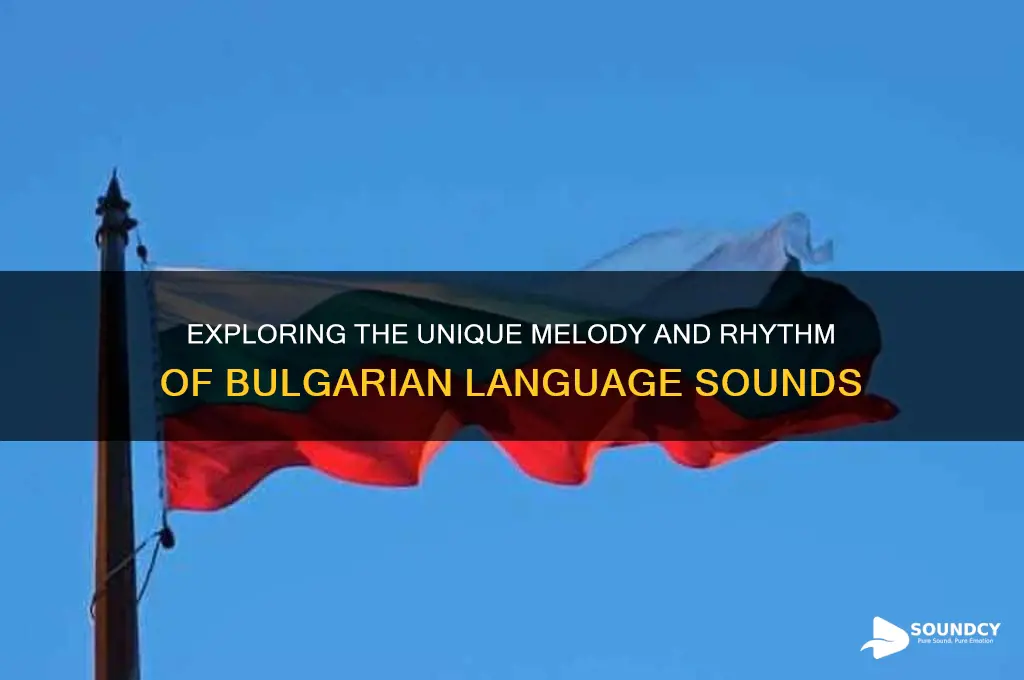 what does bulgarian sound like