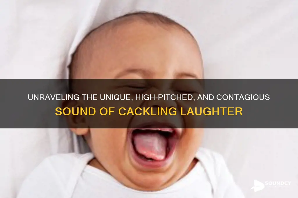 what does cackling sound like