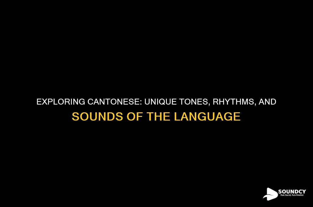 what does cantonese sound like