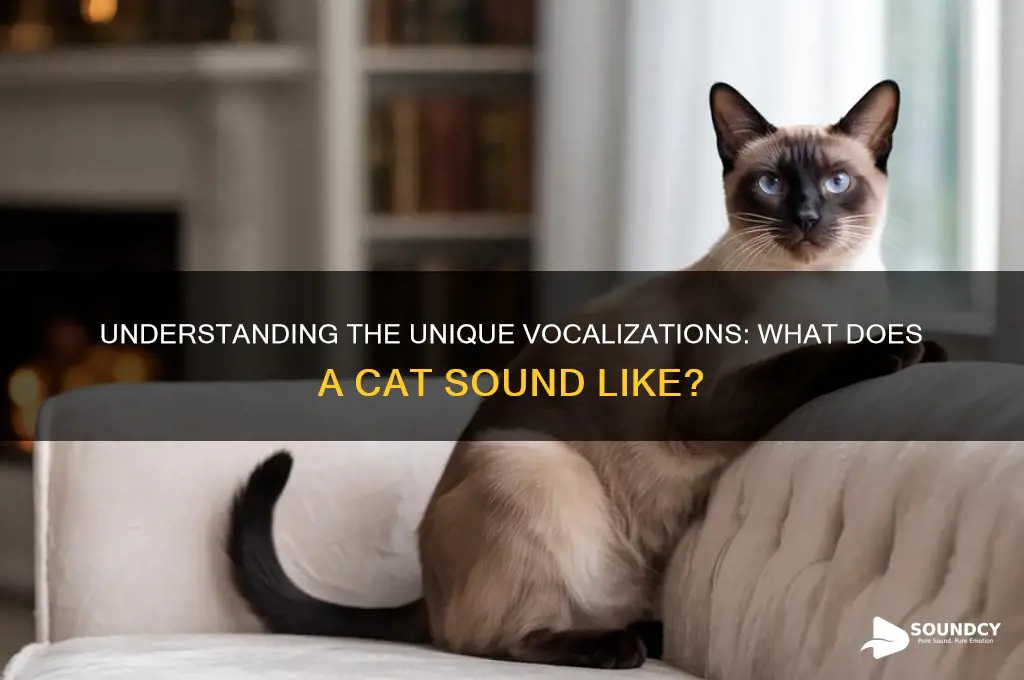 what does cat sound like