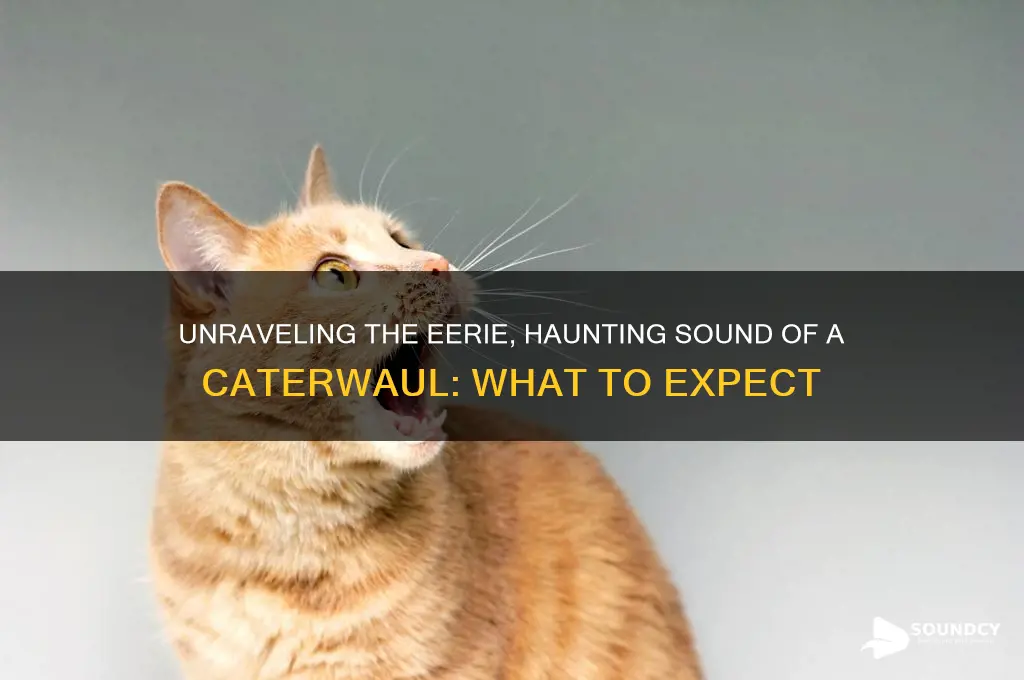 what does caterwaul sound like