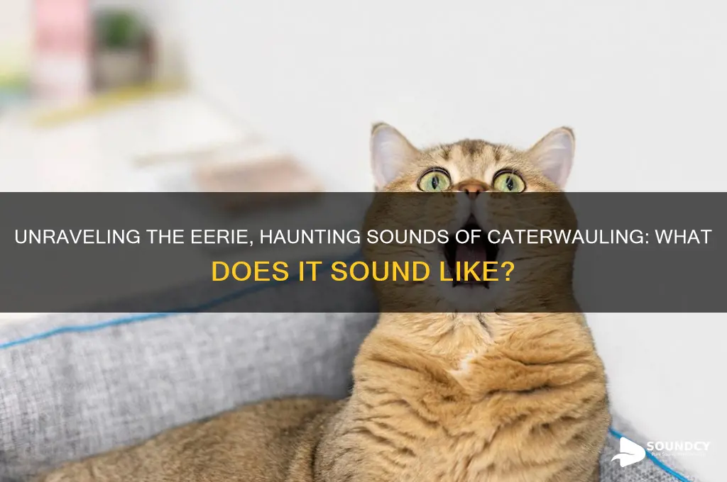 what does caterwauling sound like
