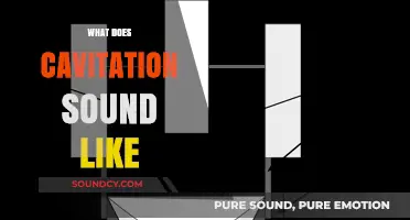Unveiling the Unique Acoustic Signature of Cavitation: What It Sounds Like