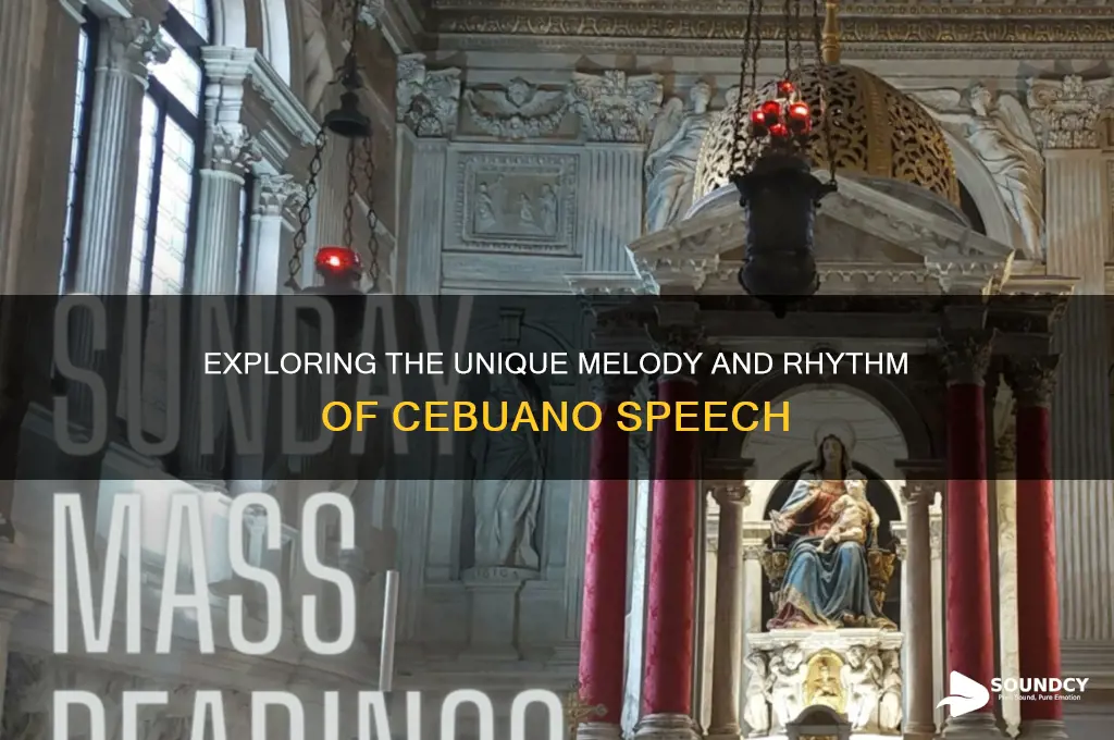 what does cebuano sound like
