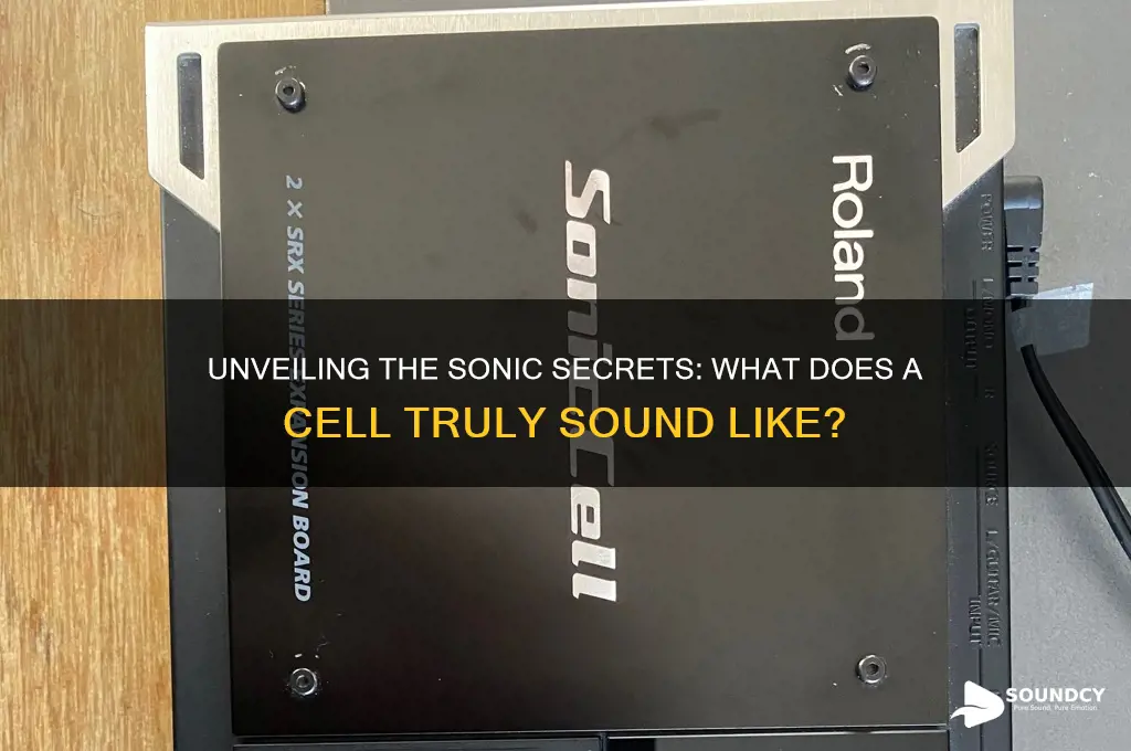 what does cell sound like