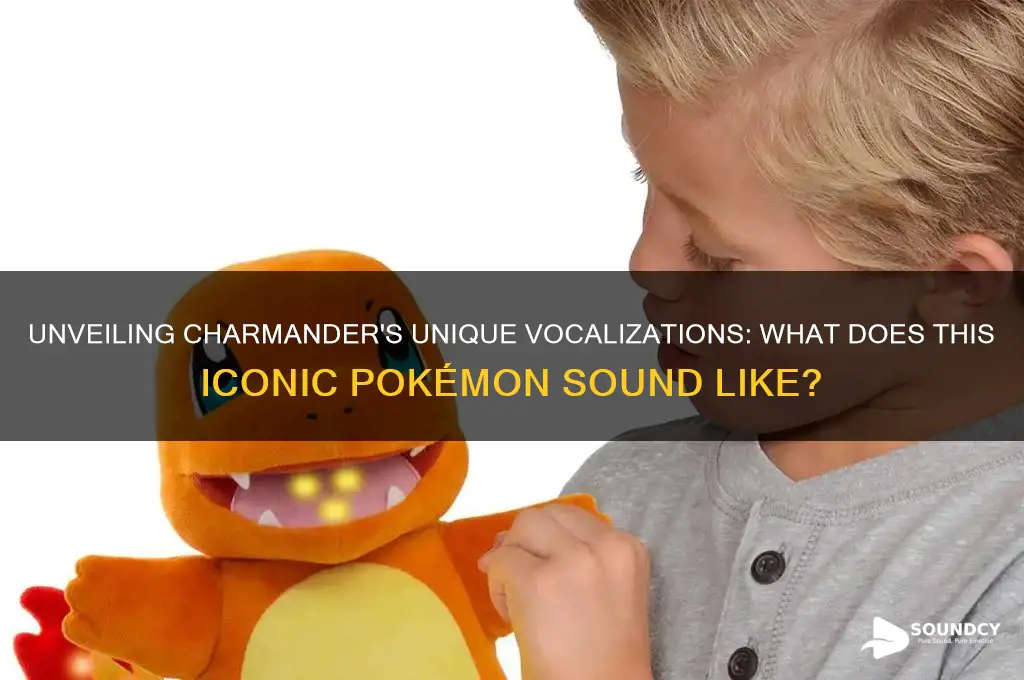 what does charmander sound like