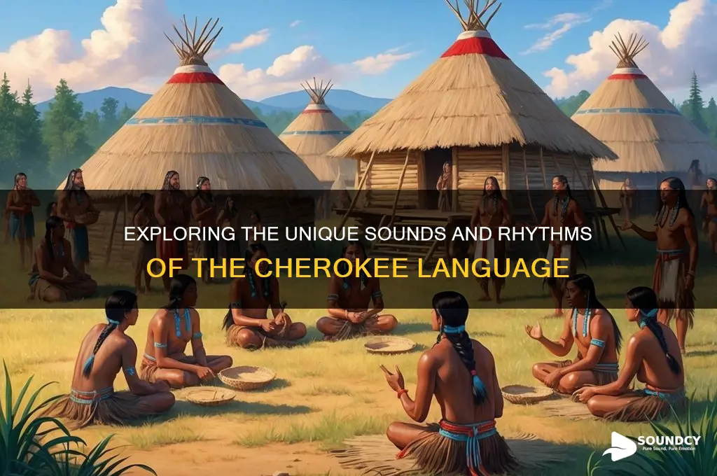 what does cherokee sound like