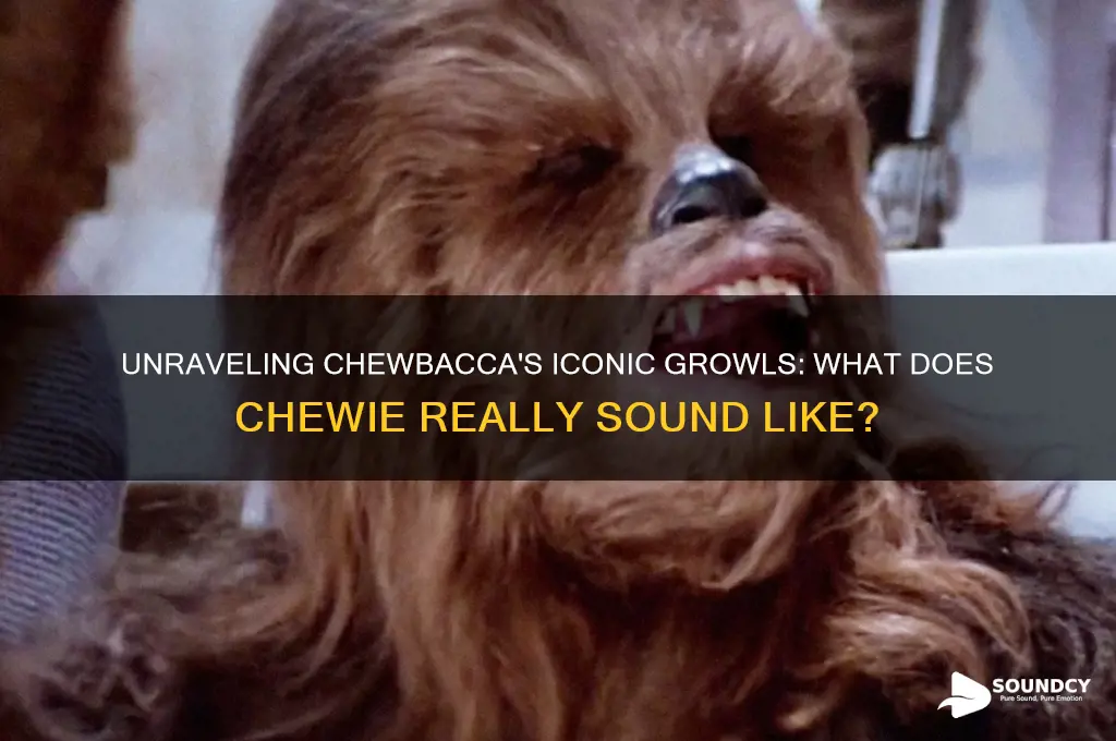 what does chewie sound like