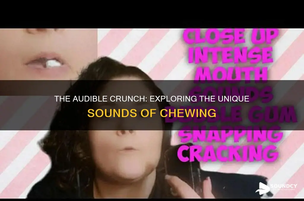 what does chewing sound like