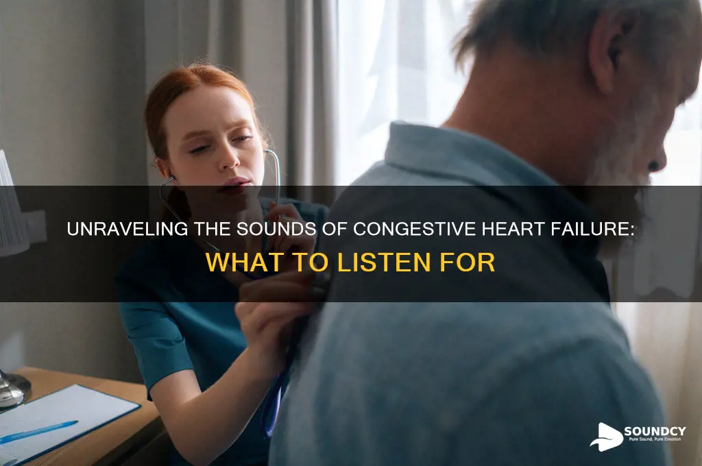 what does chf sound like